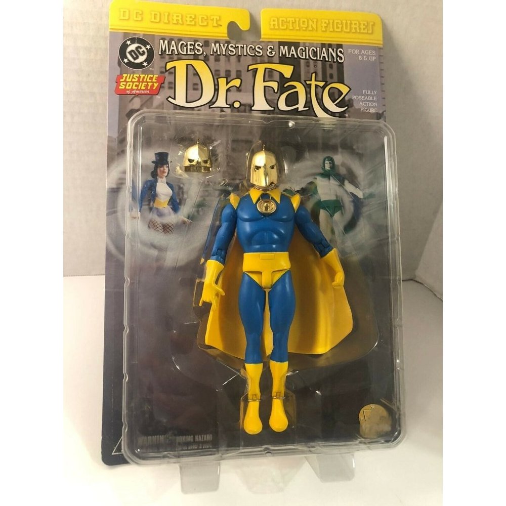DC DIRECT IMAGES,MYSTICS & MAGICIANS DR. FATE ACTION FIGURE MIP FREE SHIPPING